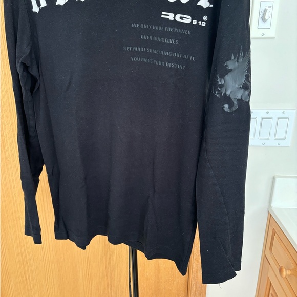 RG512 BLACK LONG SLEEVE SHIRT - Size Small - Picture 5 of 8